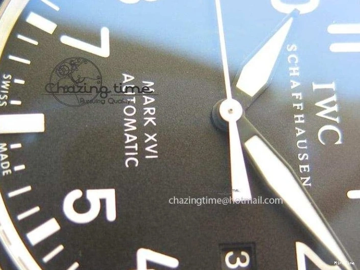 MIROTIME 0501 Mark XVI 1:1 Best Edition MK Maker SS Black Dial A2892 On Black Leather Strap Chic 7371